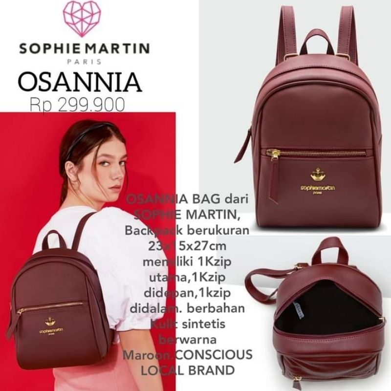 TAS RANSEL OSANNIA SOPHIE MARTIN PARIS