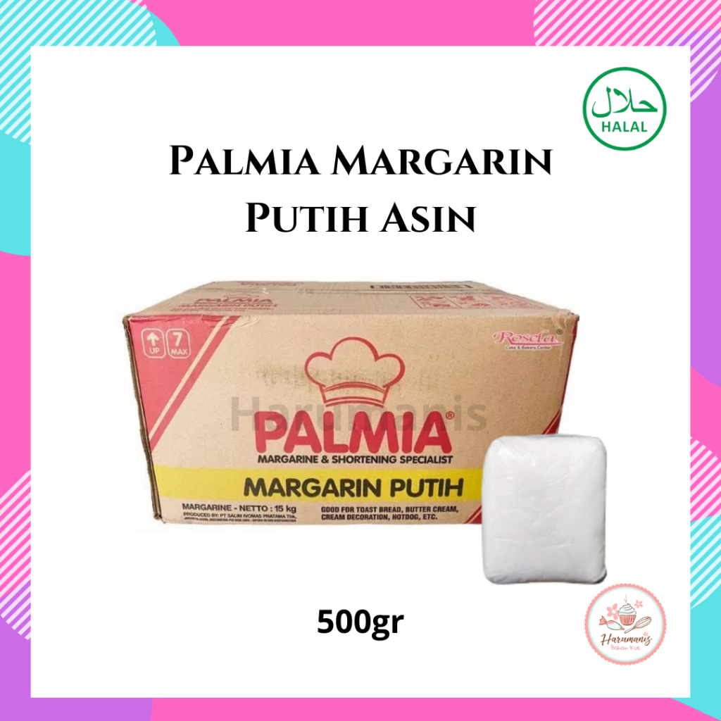 

Palmia Margarin Putih Asin Repack 500gr