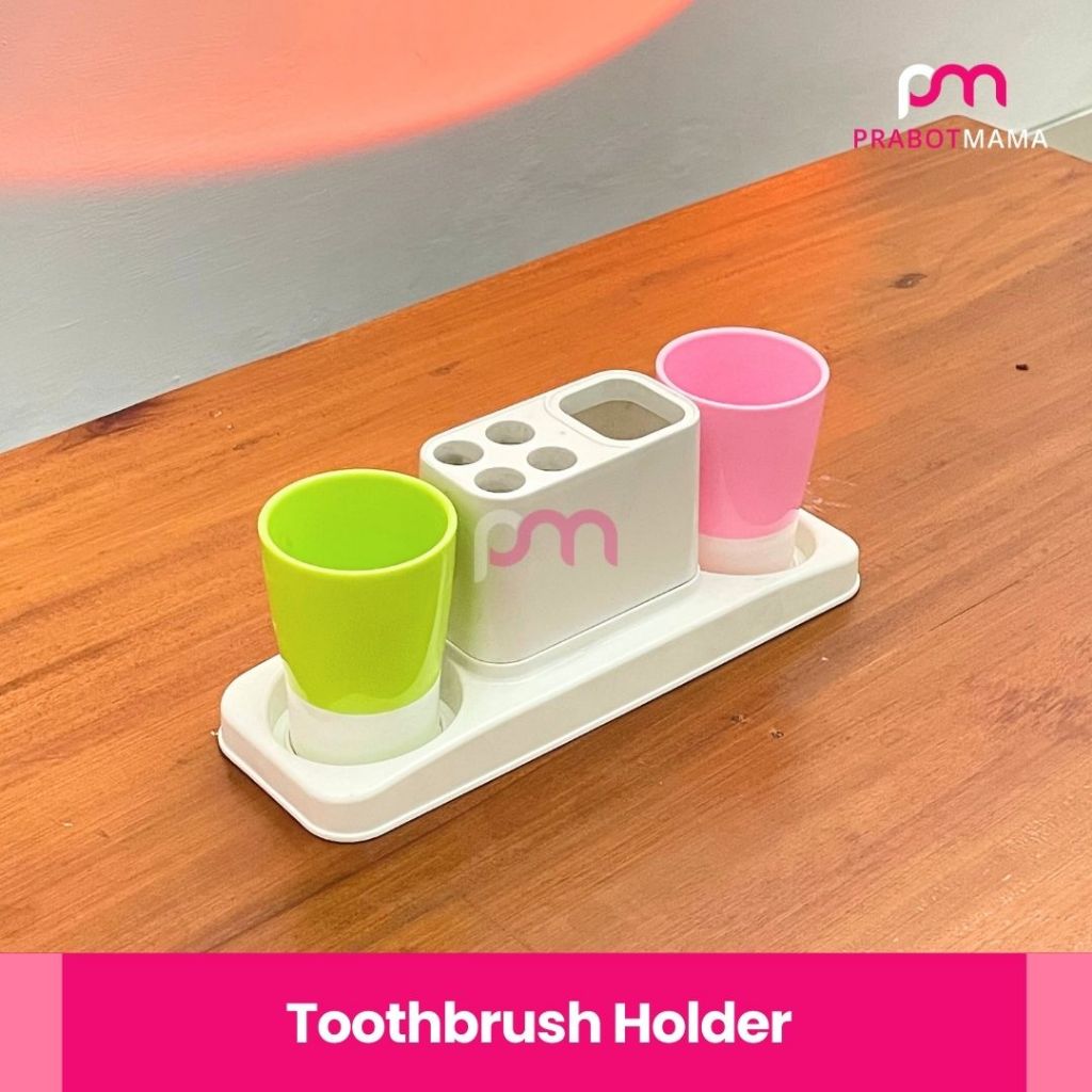Toothbrush Holder - Prabotmama/Tempat Sikat Gigi dan Odol/Gantungan untuk sikat gigi dan odol