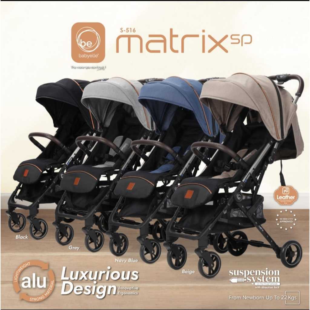 Stroller BabyElle Matrix S-515/ Stroller Babyelle Matrix SP S-516/ Kereta Dorong Bayi