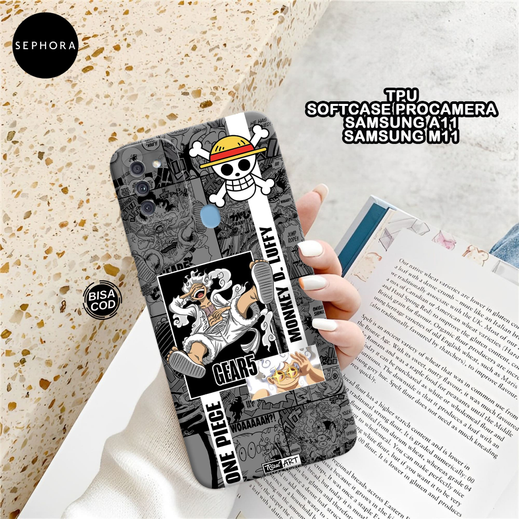 Softcase Samsung A11 / M11 Terbaru - Fashion Case Anime - Case Samsung A11 / M11 - Case Pro Camera -