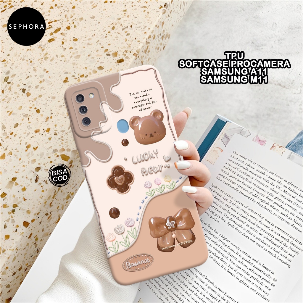 Softcase Samsung A11 / M11 Terbaru - Fashion Case Lucu - Case Samsung A11 / M11 - Case Pro Camera - 