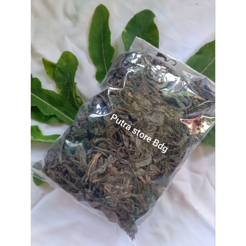 

Daun tempuyung kering herbal alami per 250 gram