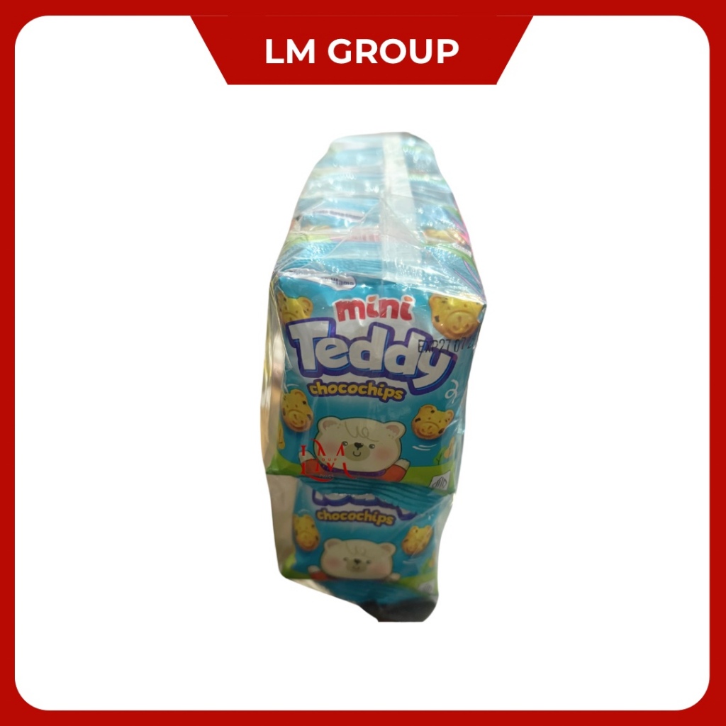 

Mini Teddy Chocochips 1 Pack isi 20 pcs @8gr