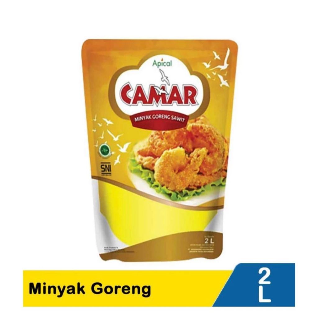 

Minyak Goreng Camar 2 Liter I 1 dus isi 6pcs