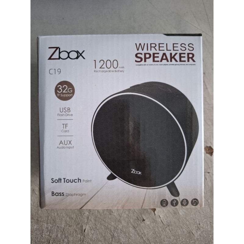 speaker bluetoot zbox c19