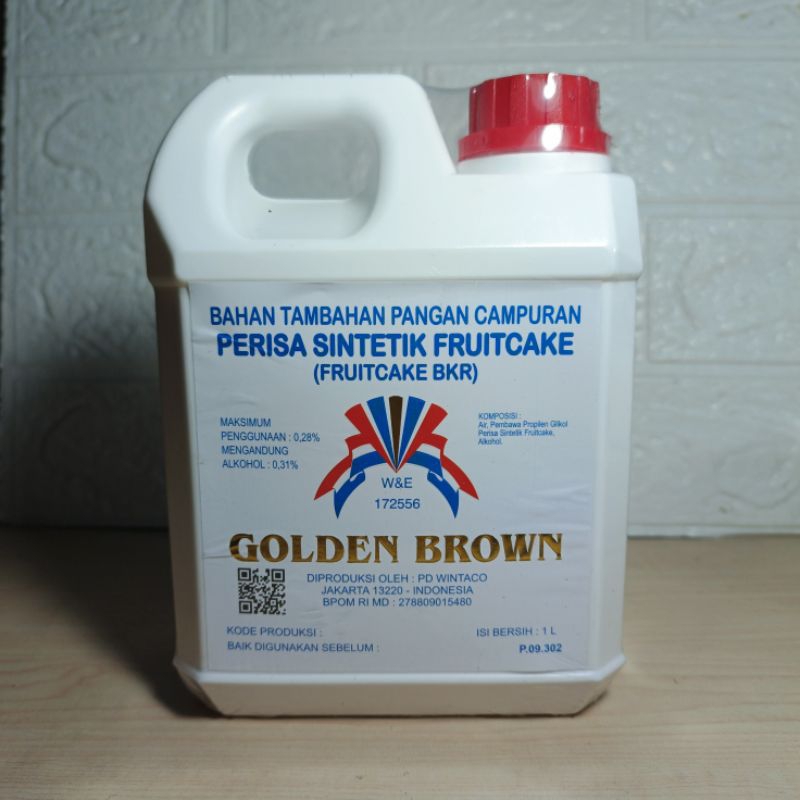 

Golden Brown Rum Bakar / Perisa Sintetik Fruit Cake ( Fruitcake BKR ) 1 L