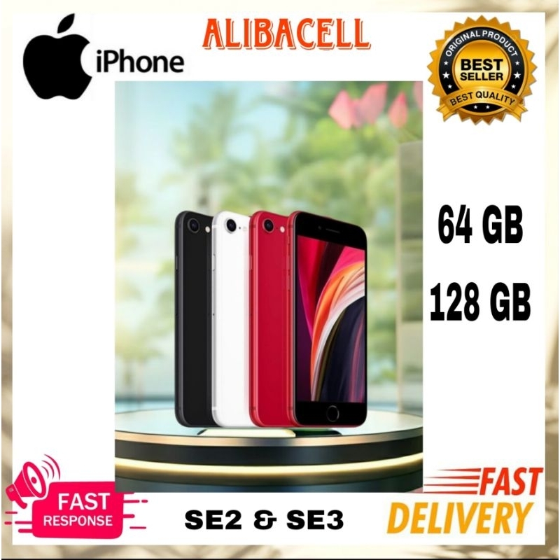 iPhone SE2 & SE3 128GB/64GB Second Original 100%