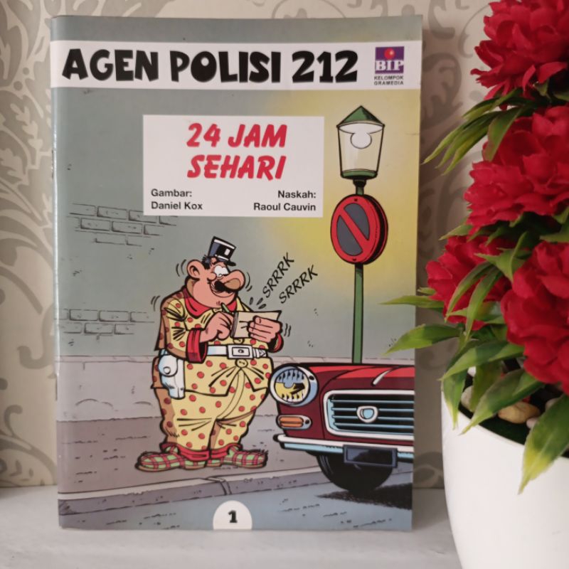 ORIGINAL KOMIK ANAK - AGEN POLISI 212, 24 JAM SEHARI