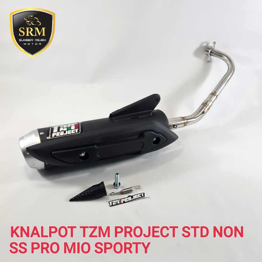 Knalpot TZM Project STD Non SS Pro Mio Karbu