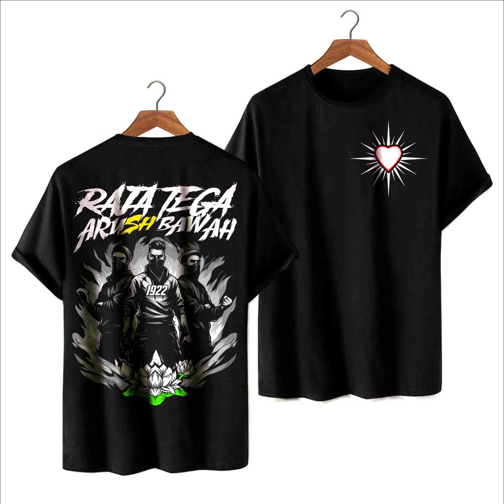 Kaos Distro RAJA TEGA Arus Bawah Exekutor PSHT Terate Terbaru - Bonus Stiker Keren