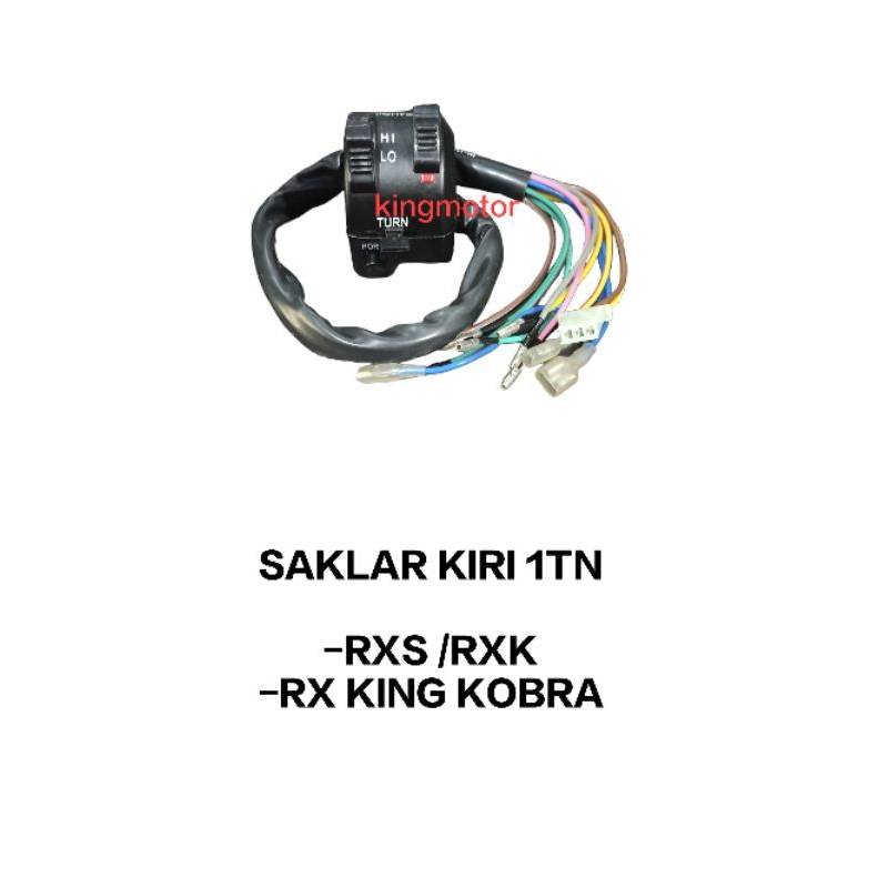 SAKLAR HOLDER KIRI (BAHAN BABET) 1TN RXS RXKING KOBRA RX KING COBRA KUALITAS SUPER