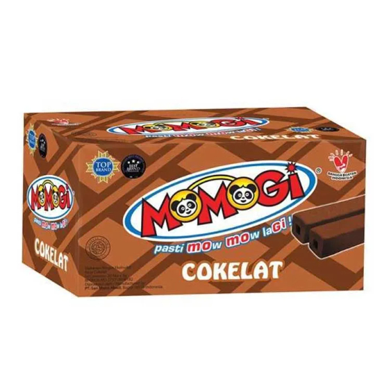 

MOMOGI Stick Cokelat Long - 1 box (10 bks)