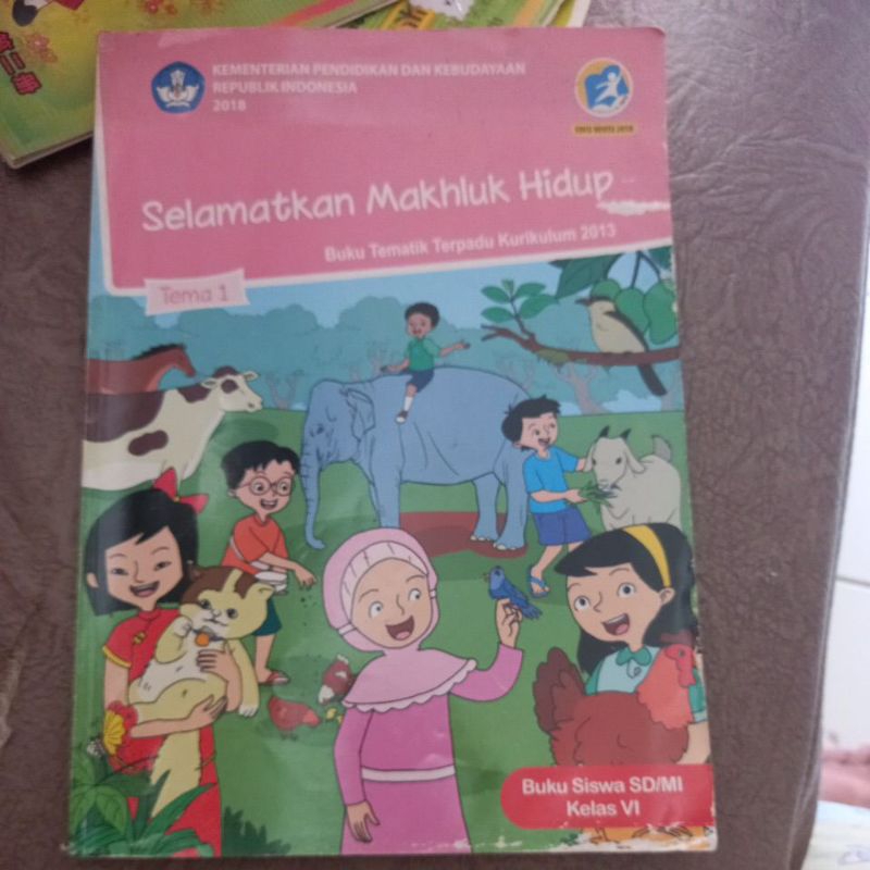 

BUKU PAKET KELAS 6SD (BEKAS)