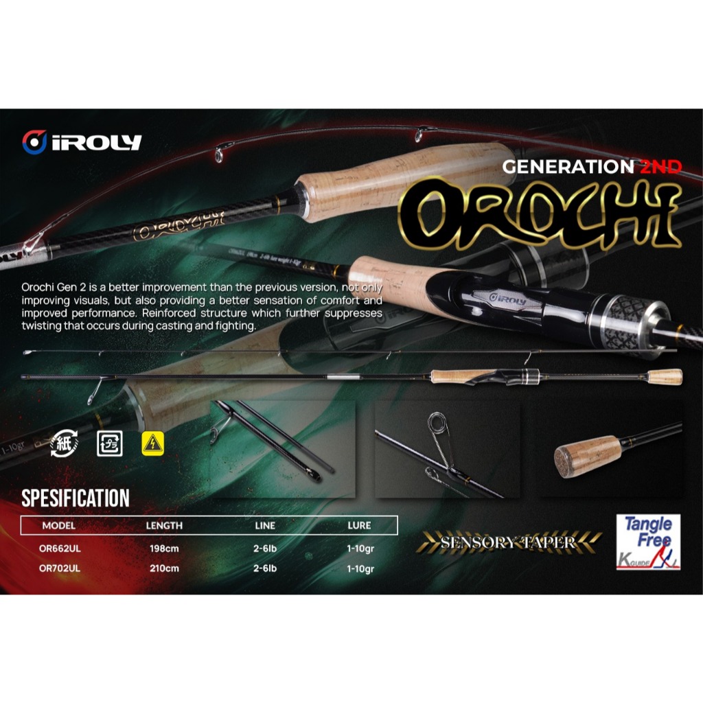 Joran Iroly Orochi Gen III UL