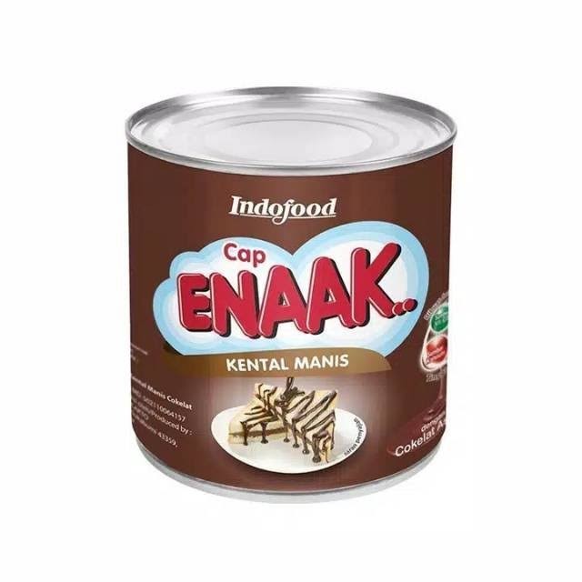 

Susu Kental Manis cap enaak rasa Coklat 370 GR