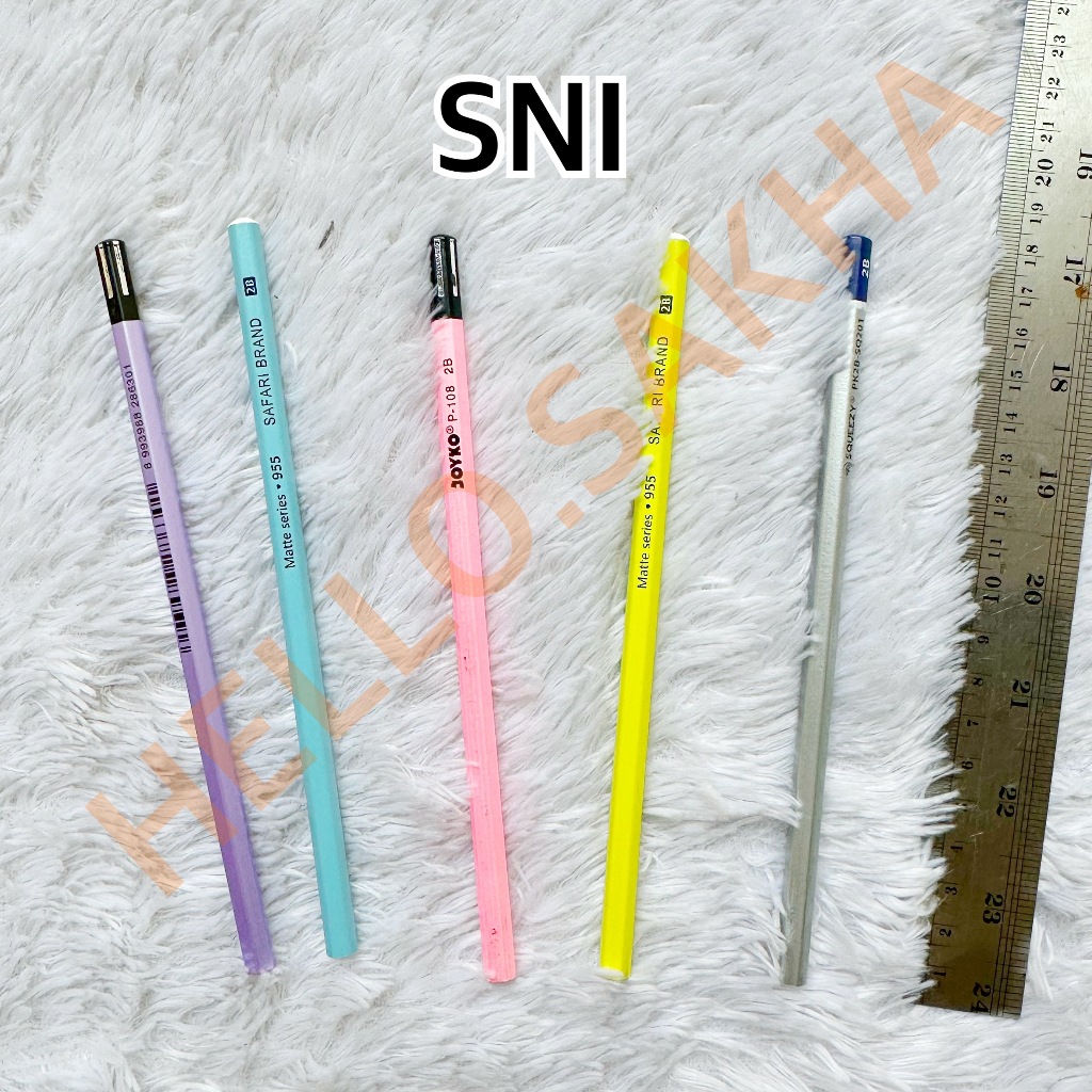 

PENSIL 2B MERK SQUEEZY JOYKO SAFARI BRAND MATTE SERIES FOR EXAM UNTUK UJIAN PENCIL KAYU WARNA WARNI BAGUS ATK ALAT TULIS SEKOLAH KANTOR PERLENGKAPAN BELAJAR SCHOOL MURAH MERIAH