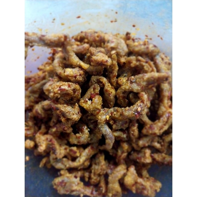 

Usus Crispi Pedas Daun Jeruk