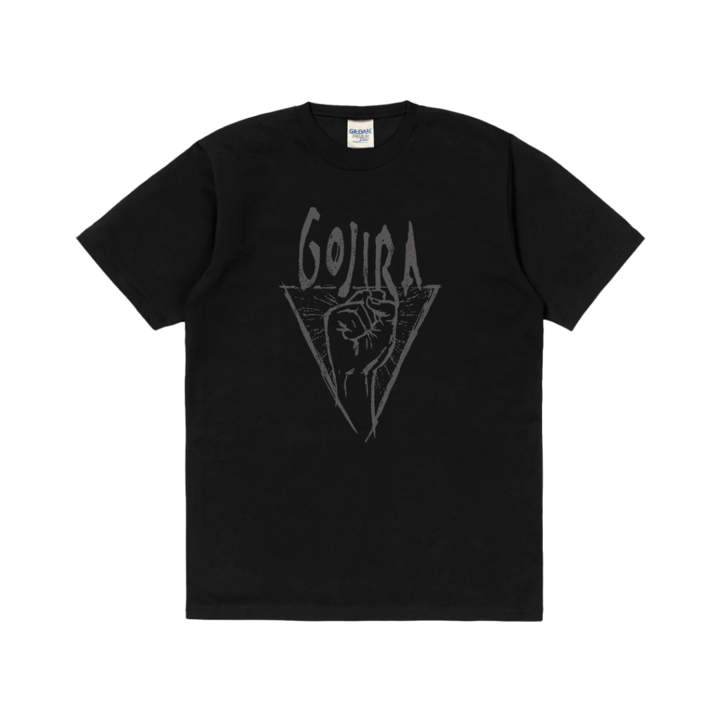 Rocknroll T-shirt Band Gojira Power Glove