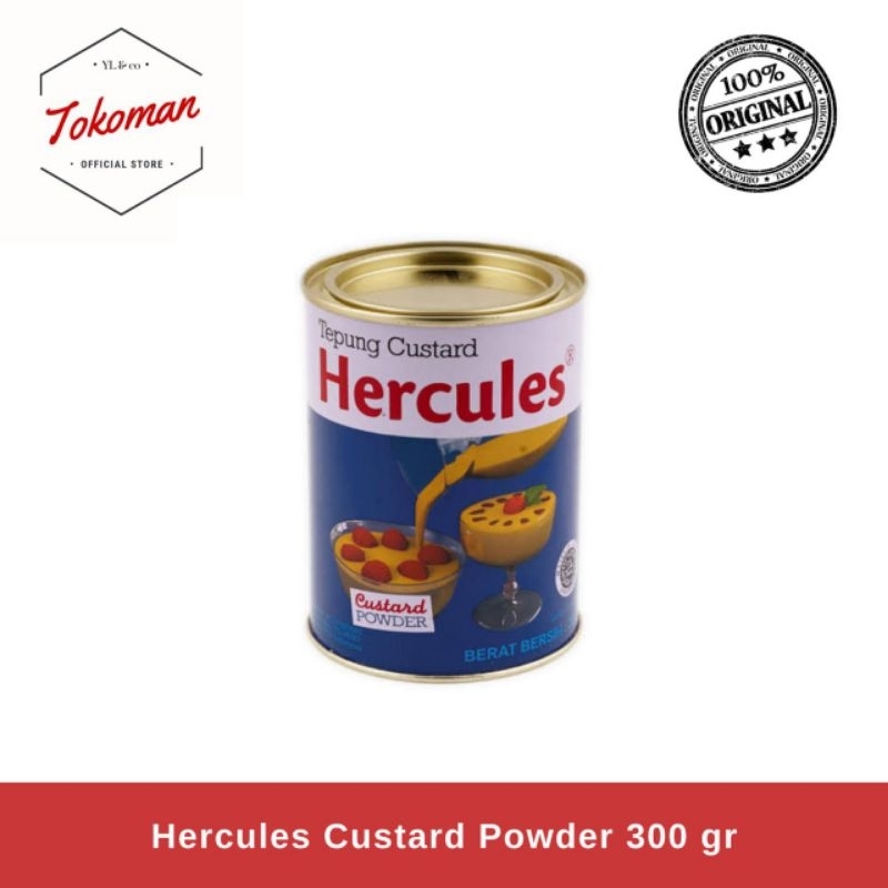 

Hercules Custard Powder 300 gr / Tepung Custard