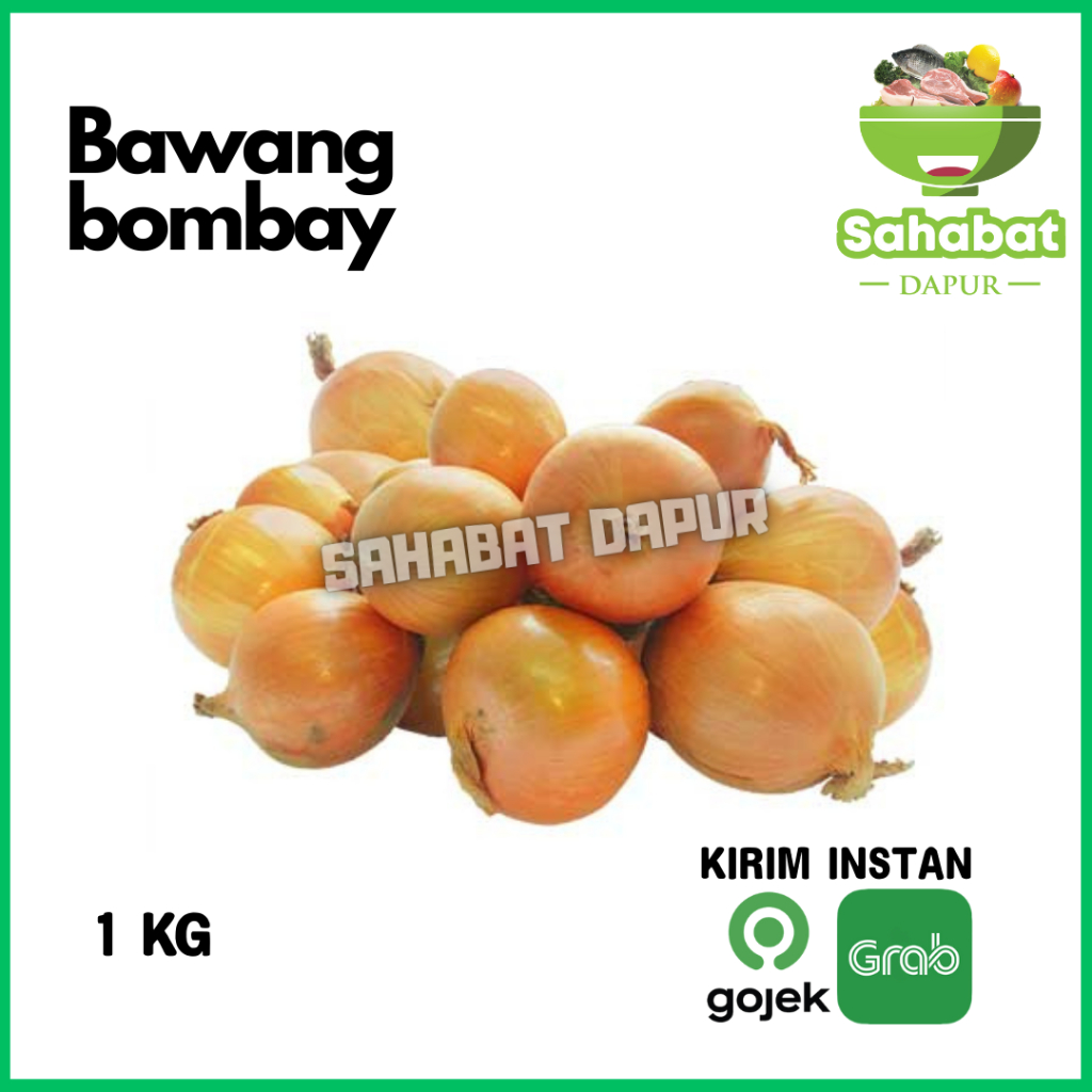 

Bawang Bombay Segar 1 kg - Sahabatdapur