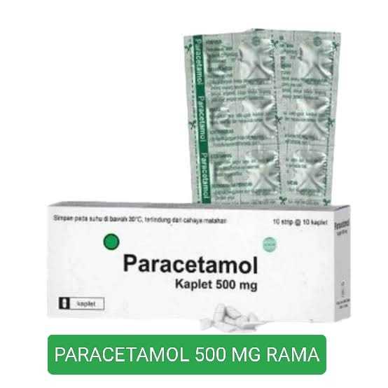 PARACETAMOL 500 MG 1 STRIP IFI