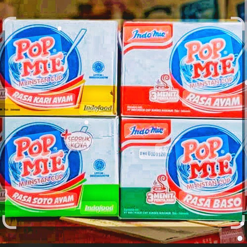 

Pop mie 77 gram bnyak varian rasanya di jual per karton isi 24 pcs