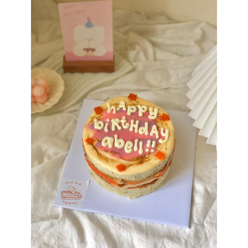 

Mentai Cake 14cm by @mana.mentai