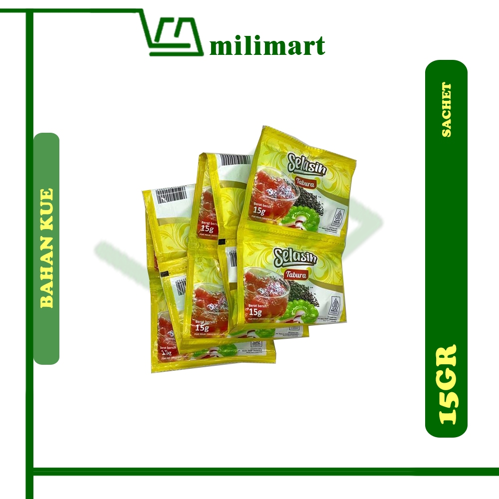 BIJI SELASIH INSTANT TABURA SACHET 15 GR