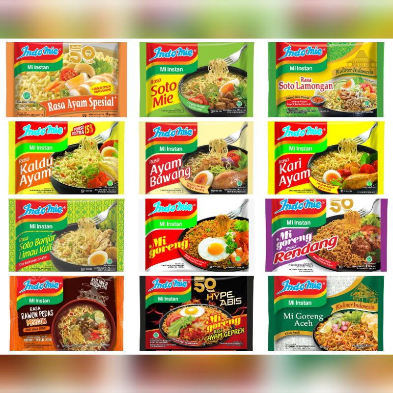 

INDOMIE ALL VARIANT KUAH / GORENG