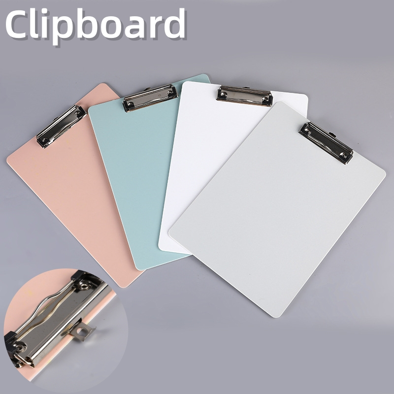 

Clipboard A4 warna pastel ATK Papan Jalan fleksibel ringan Papan Ujian folio bisa digantung aesthetic anti air Clip board clipfolder test board plastik Map dokumen jepitan penyimpanan kertas Organizer file sekolah kantor pelajar