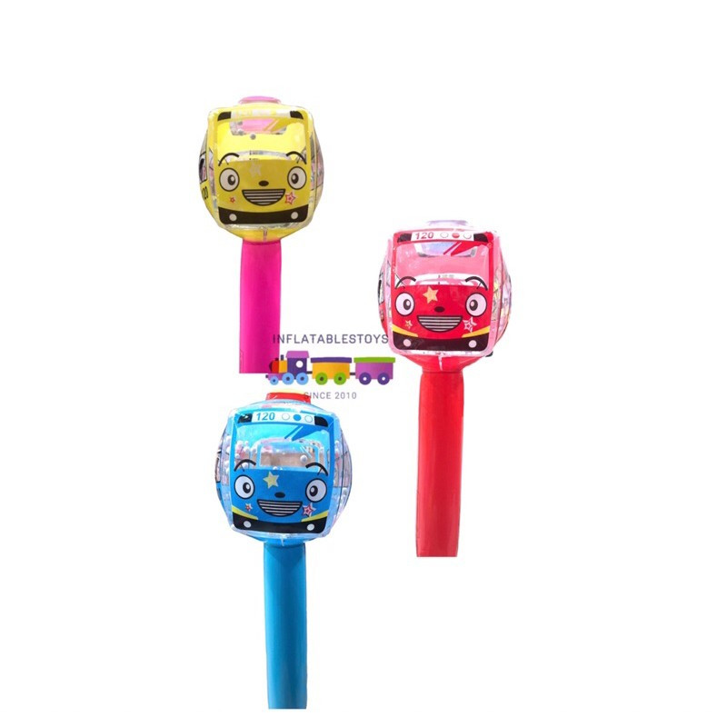 Mainan Anak Bayi Tiup Palu Kepala Tayo, Tongkat Tayo,dan Palu Mobil Tayo / Palu Tayo Tiup / Palu Tho