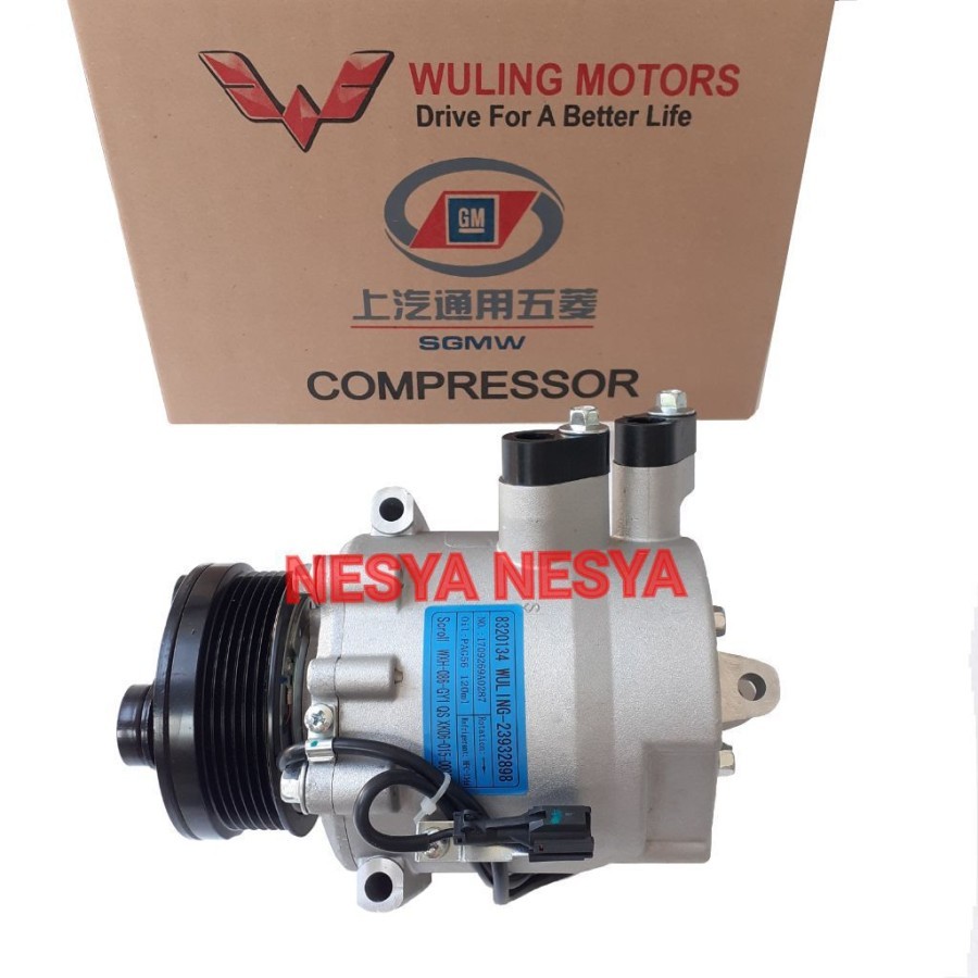 Compressor Compresor Kompressor Kompresor AC Mobil Wuling Confero S1 ( L2B ) 1.5 L - 1500 CC - 1485 