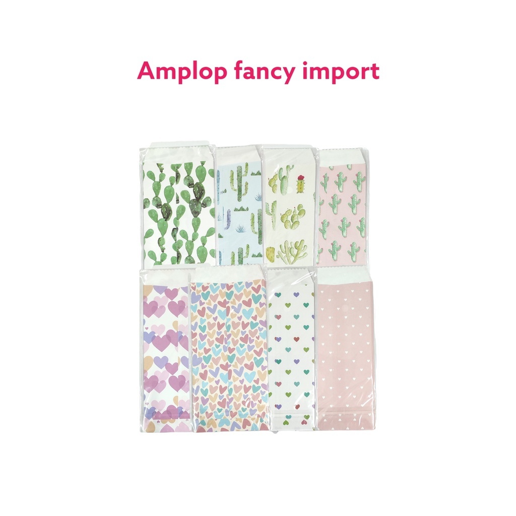 

Amplop Fancy Impor F2038 Love Pastel (18 x 8,5 Cm) Amplop Lebaran Angpao – Satuan