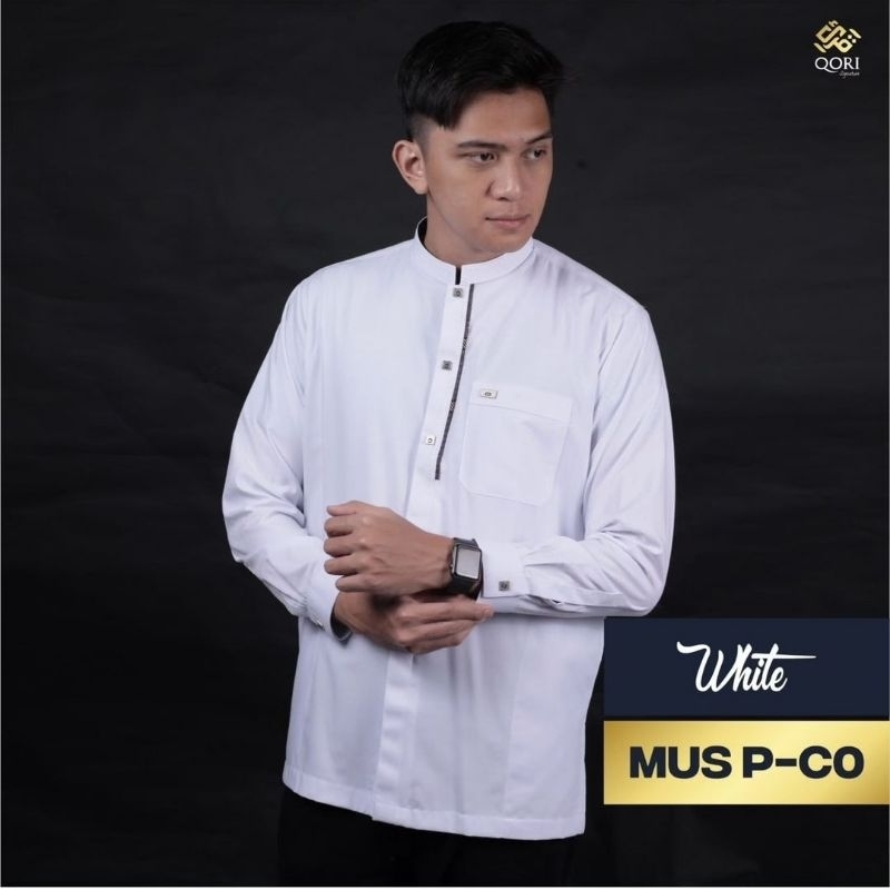 BAJU MUSLIM PRIA KOKO QORI APPAREL SIGNATURE TERBARU LEBARAN 2025 ORIGINAL RABIAH PROMO