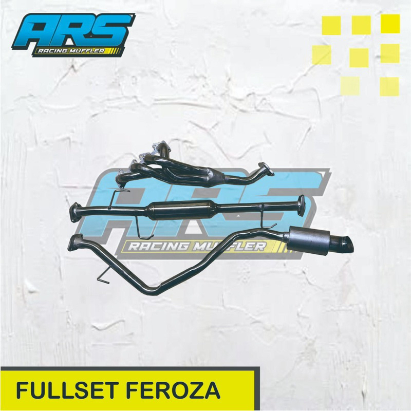 KNALPOT FULLSET DAIHATSU FEROZA