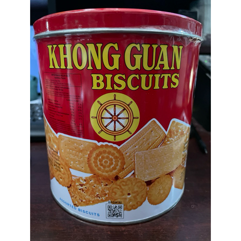 

KHONG GUAN BISCUITS KALENG BULAT 650gr