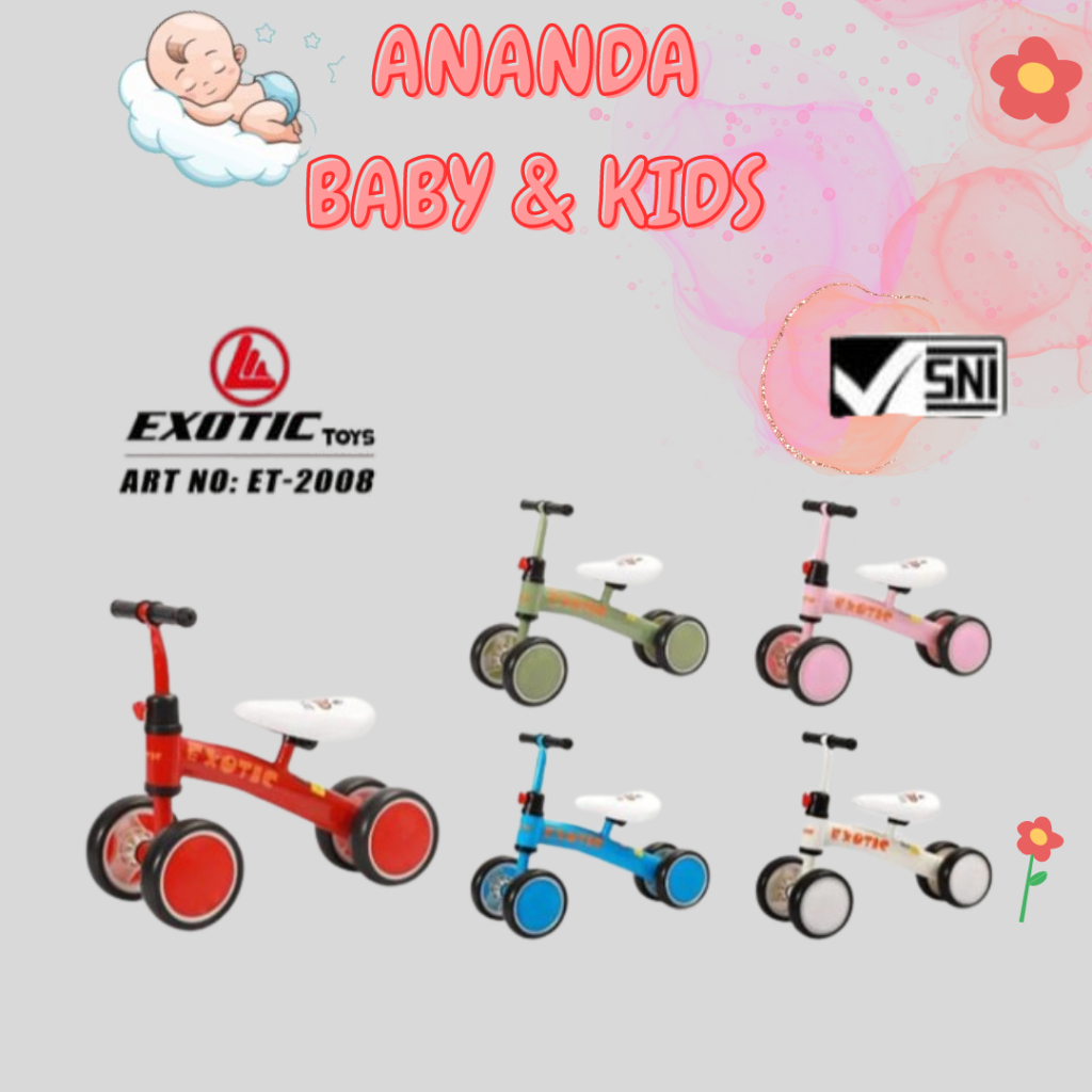 Exotic Sepeda Anak Roda 3