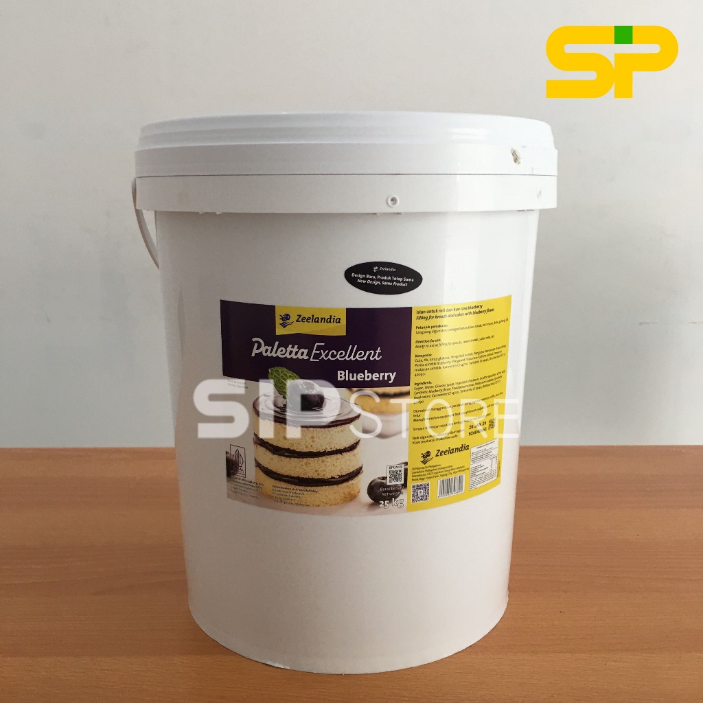 

Zeelandia - FILLING JAM "PALETTA EXCELLENT" BLUEBERRY @25kg