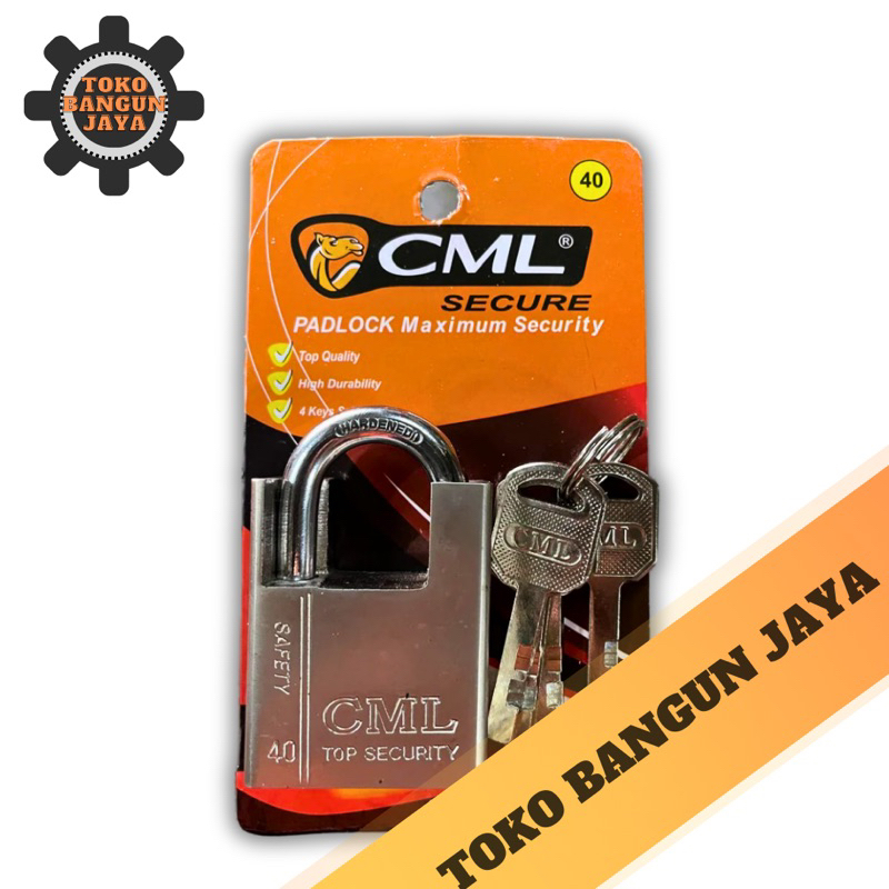 CAMEL Gembok Jaket Gembok Keamanan 40mm, 50mm, 60mm / Camel Padlcok Secure Maximum Security 40mm, 50