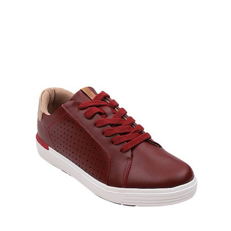 PSPGN.CO | original branded obermain usaflex sammi fay OD40005 sepatu kulit wanita sneakers lace up