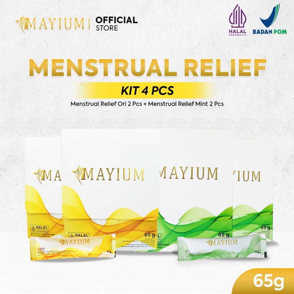 

MAYIUM Special Bundle 4pcs Menstrual Relief Botanical Drink