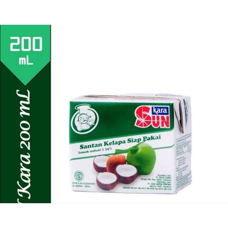 

KARA SANTAN KOTAK 200ml