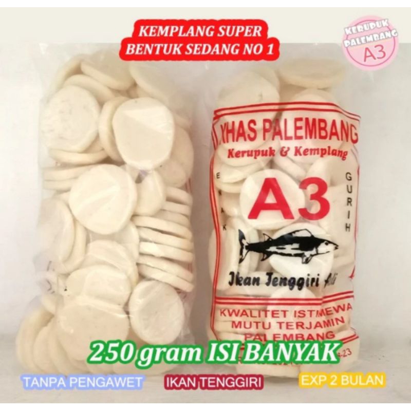 

Makanan kering kerupuk Kemplang kancing