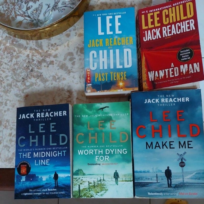 Jack Reacher novel bahasa Inggris Lee Child