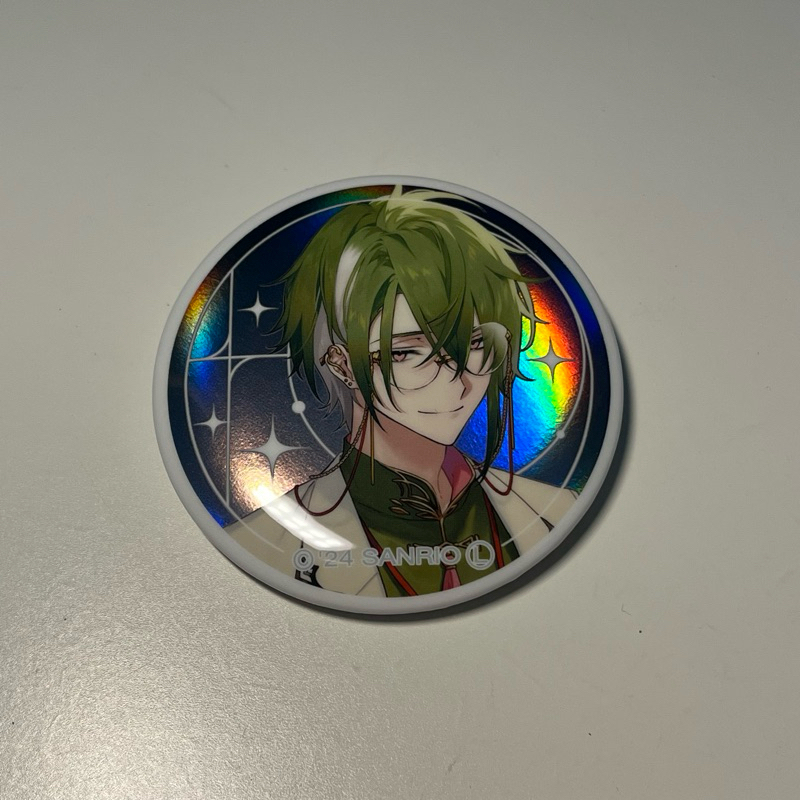 can badge pin pikero fragaria memories sanrio