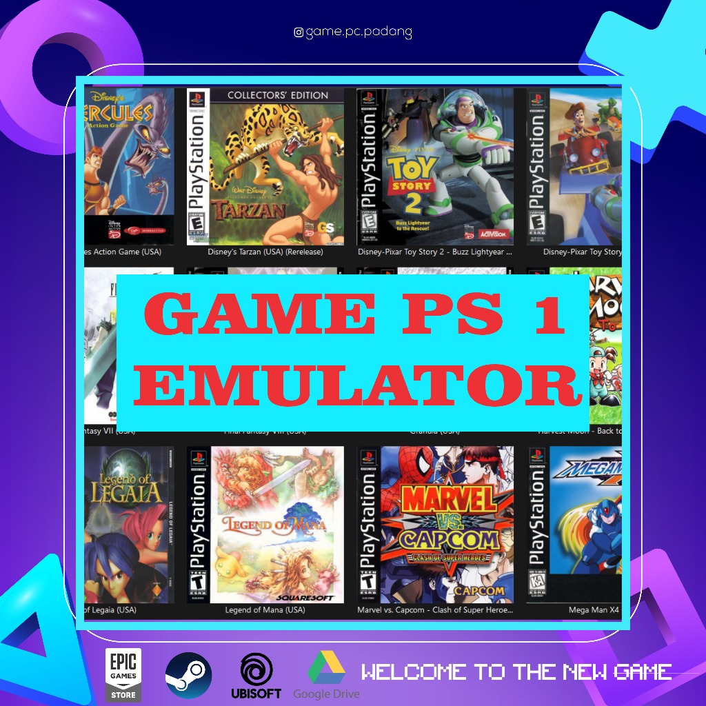 Game PS 1 PC Game Emulator Game Tekken 3 dll