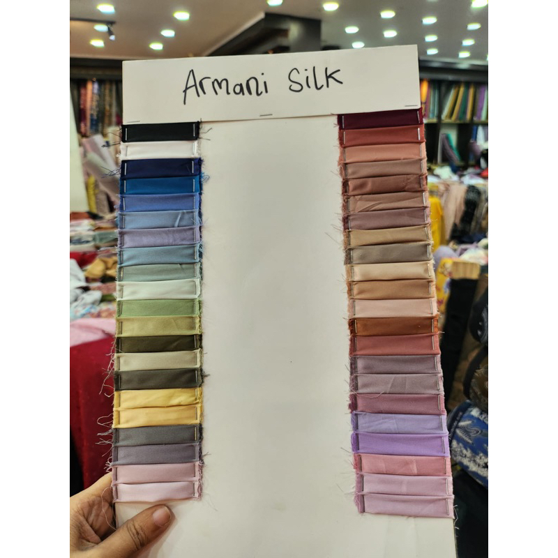 Armani Silk ||Kain Armani Silk