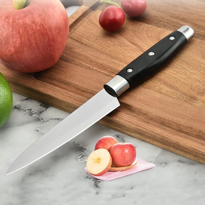 RIMEI Pisau Dapur Masak 5" Serbaguna Stainless Steel Super Tajam