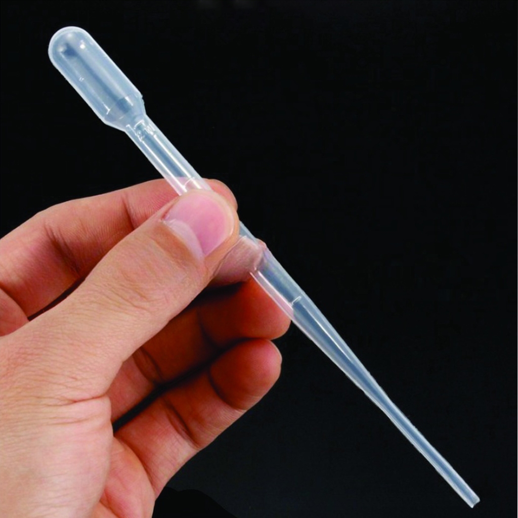 Pipet Plastik Obat / Pakan / Kutu Air Artemia Jentik Nyamuk 3ml / Suntikan Obat Hewan / Ikan Cupang 